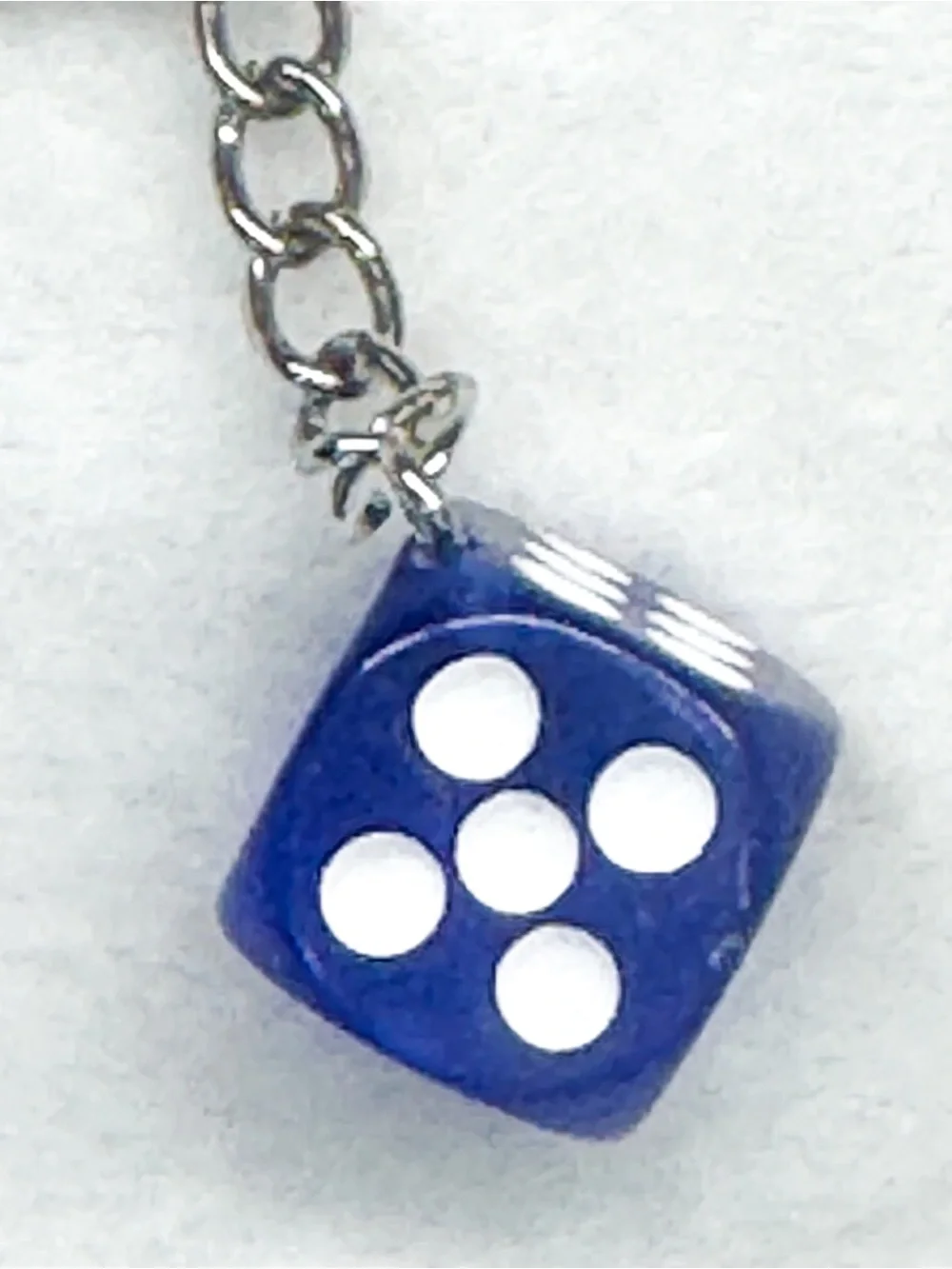 Mini Dice Keychain – Pick One Color – Cute Game Bag Charm
